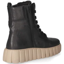 Schnürstiefeletten - schwarz (Micro)