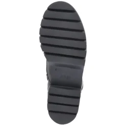 Schnürstiefeletten - schwarz