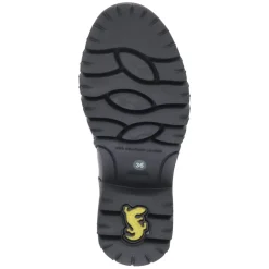 Schnürstiefeletten - schwarz