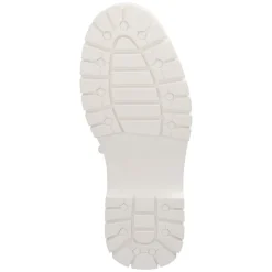 Schnürstiefeletten - white micro/ stones