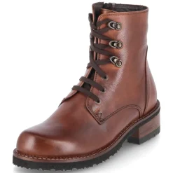 Schnürstiefeletten LYSI - Ginger gianduia