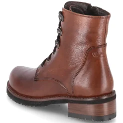 Schnürstiefeletten LYSI - Ginger gianduia