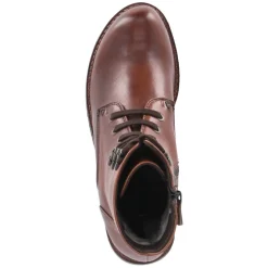 Schnürstiefeletten LYSI - Ginger gianduia