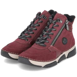 Schnürtsiefel - rot