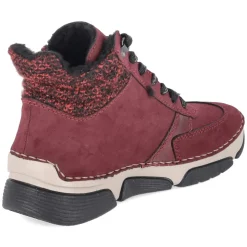 Schnürtsiefel - rot