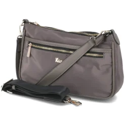 Schultertasche - dark taupe
