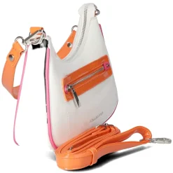 Schultertasche - white-kombi