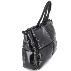 Shopper VARSITY MAY - black