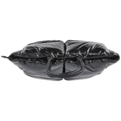 Shopper VARSITY MAY - black