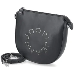 Shoulderbag giro borchia - black