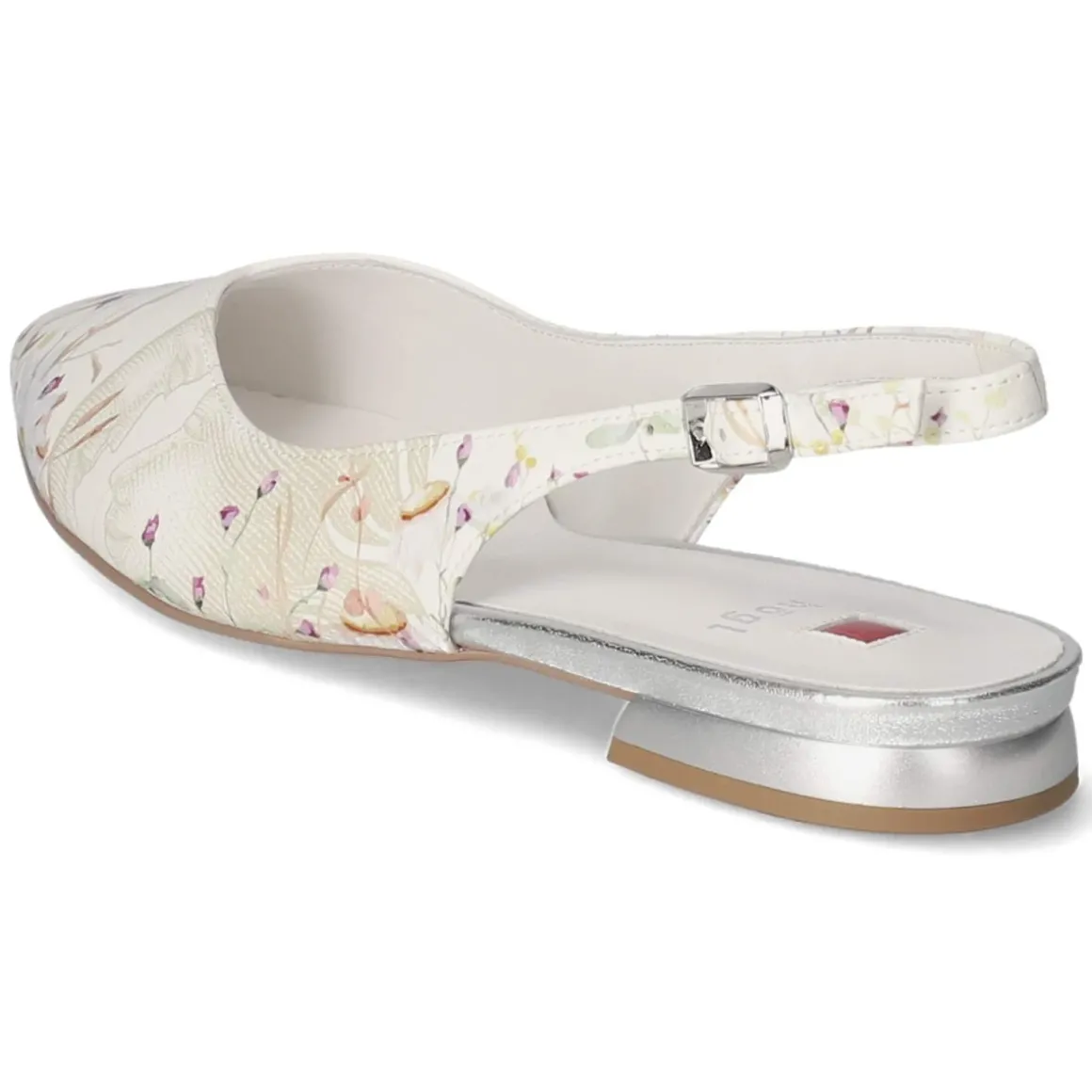 Slingballerinas - weiss/multi