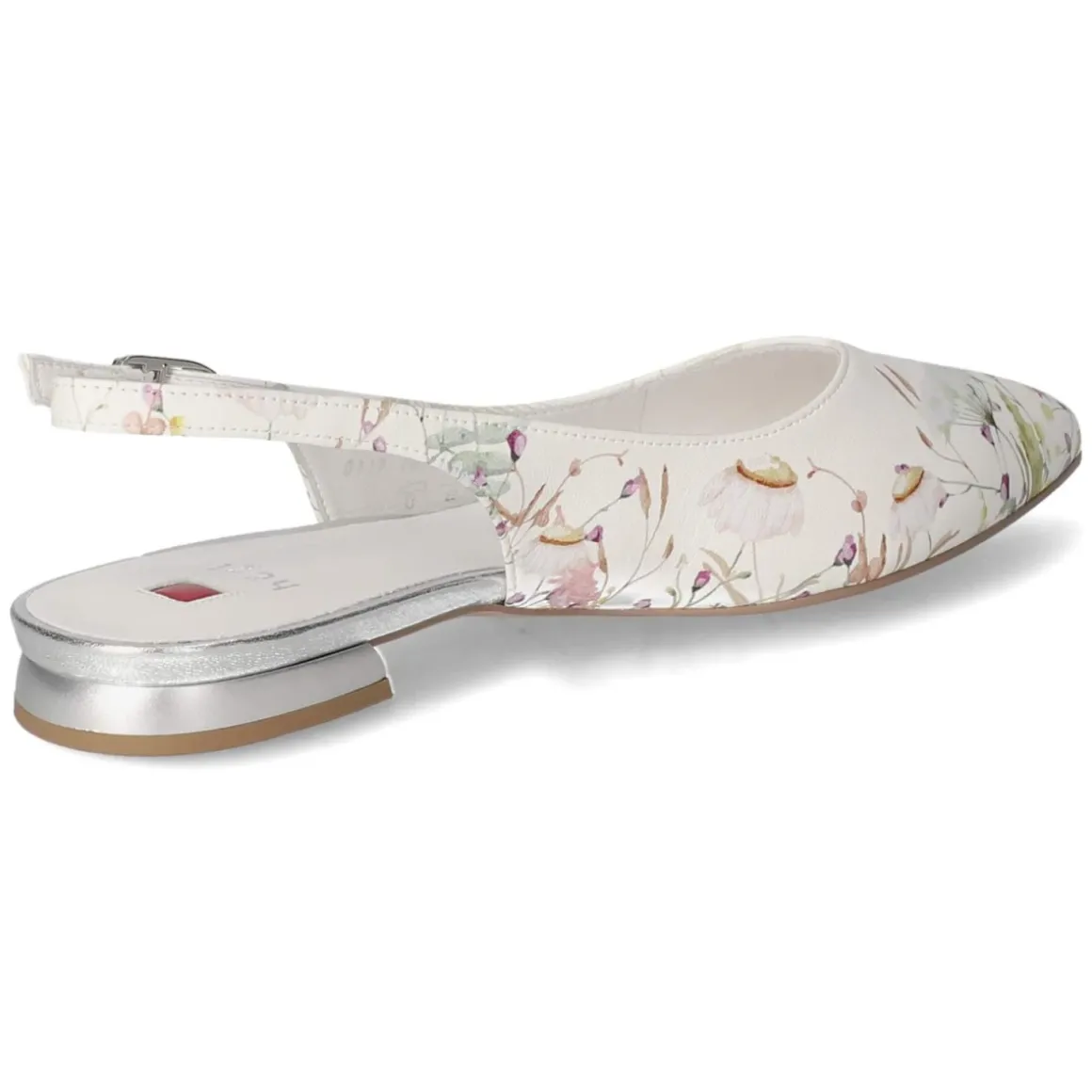 Slingballerinas - weiss/multi