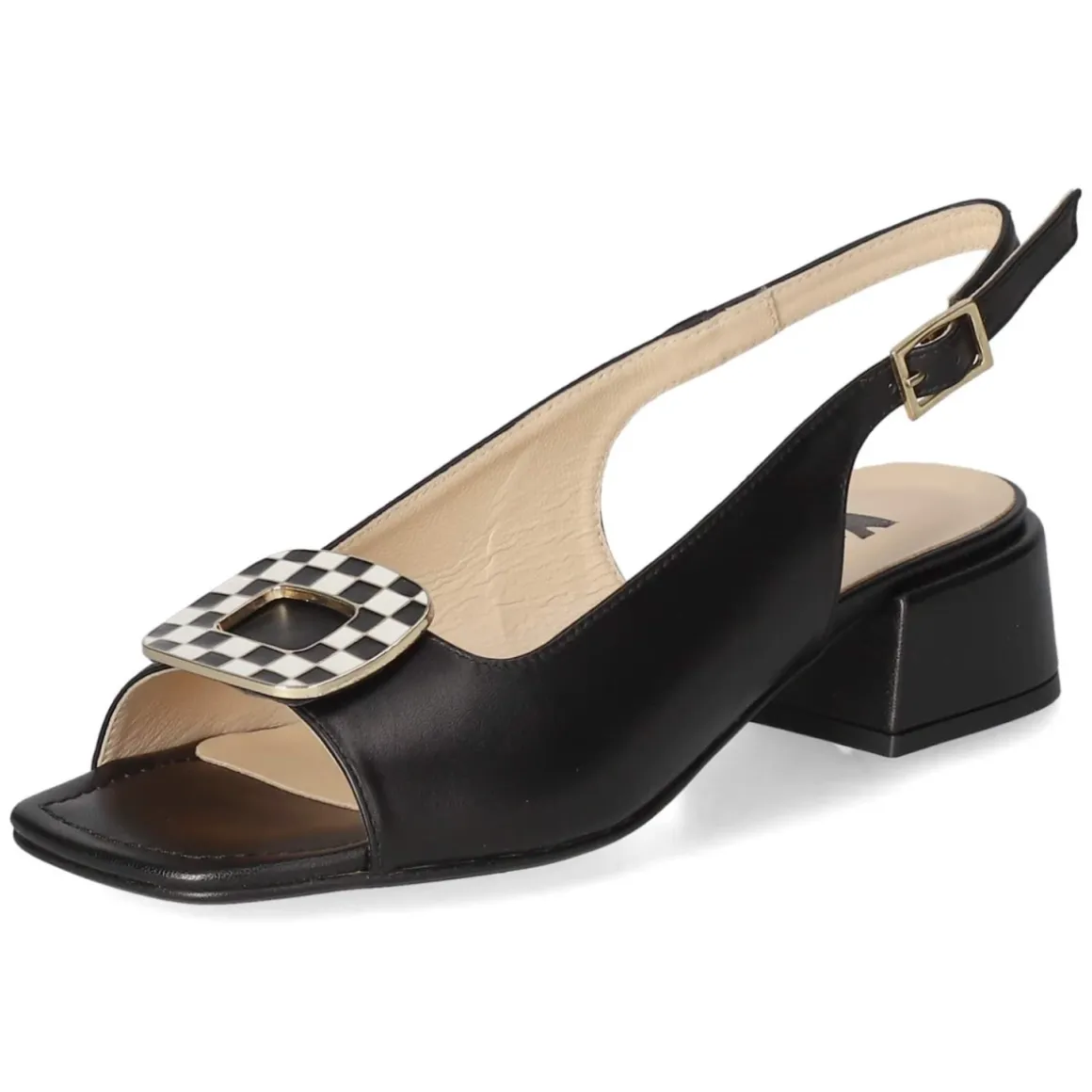 Slingsandaletten - schwarz