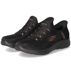 Slip Ins Sneaker GLASSY NIGHT - Black/Gold