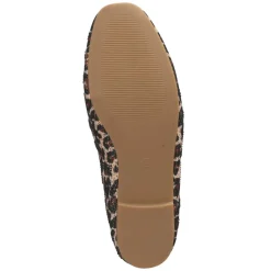 Slipper - beige leopard