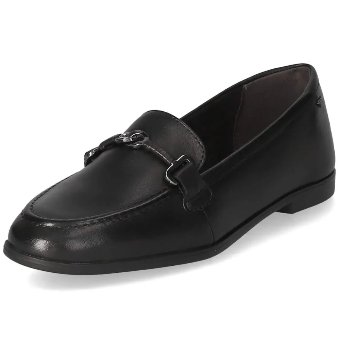 Slipper - BLACK LEATHER