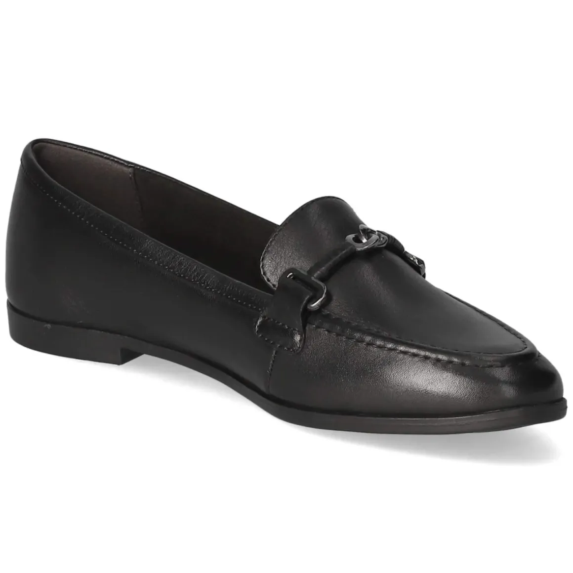 Slipper - BLACK LEATHER