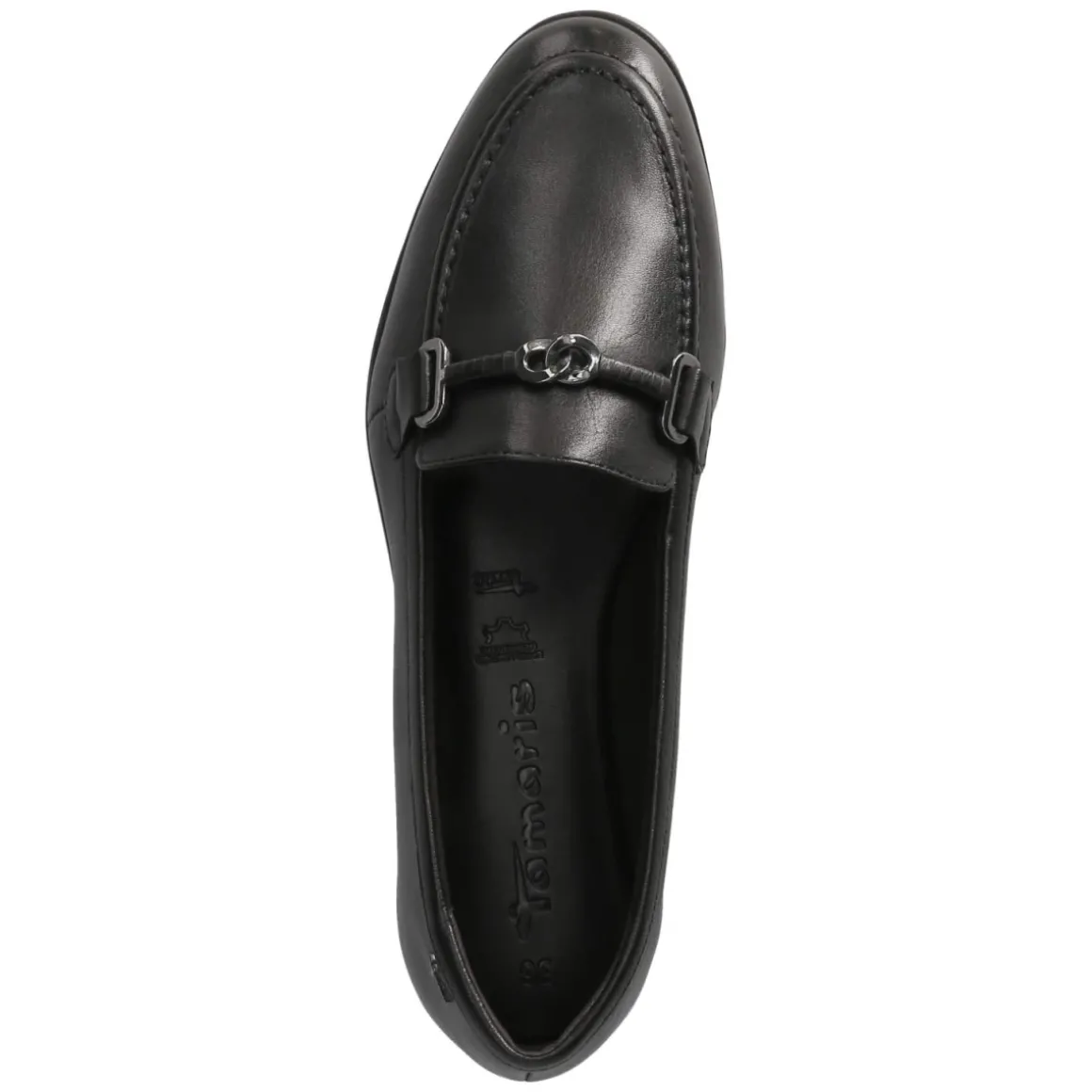 Slipper - BLACK LEATHER
