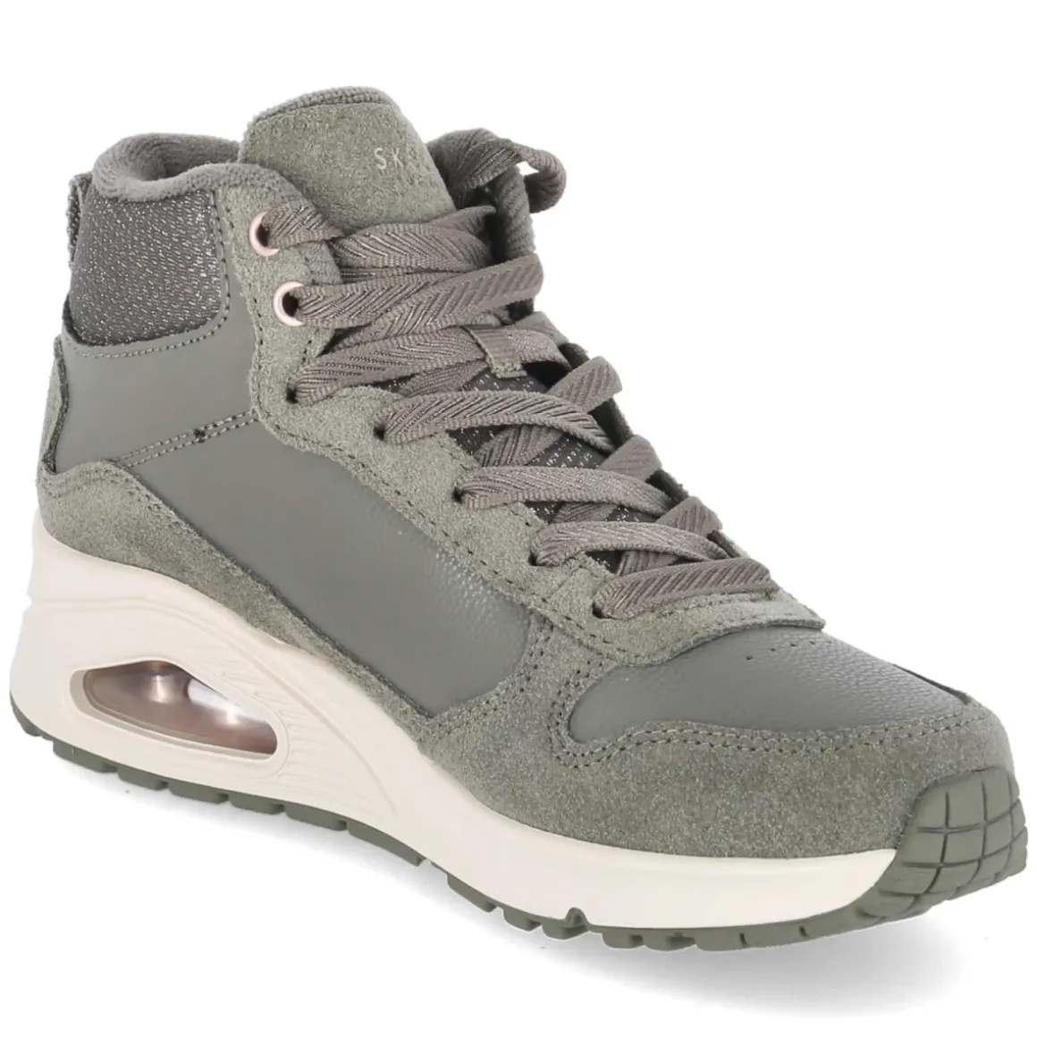 Sneaker UNO- STACRE SHINE - olv