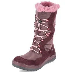 Snowboots - red wine/pink