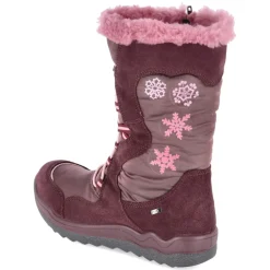 Snowboots - red wine/pink