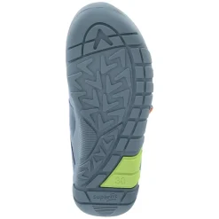 Snowboots TRACE - blau/orange