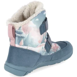 Snowboots TRACE - blau/rosa