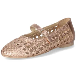 Spangenballerinas - champagne