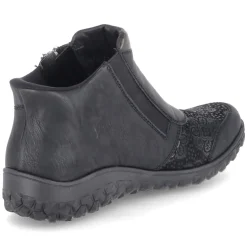 Stiefletten - schwarz