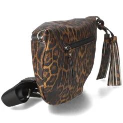 Umhängetasche - black/cognac