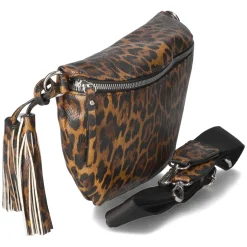 Umhängetasche - black/cognac