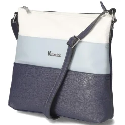 Umhängetasche - Marine/Helllblau