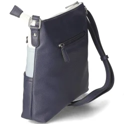 Umhängetasche - Marine/Helllblau