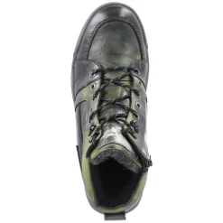 Winterboots - grün/schwarz