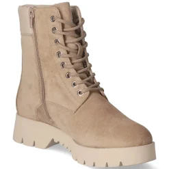 Winterschnürstiefeletten - Taupe