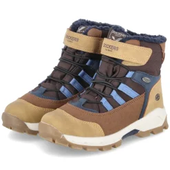 Winterstiefeletten - braun/multi