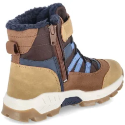Winterstiefeletten - braun/multi