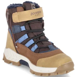 Winterstiefeletten - braun/multi