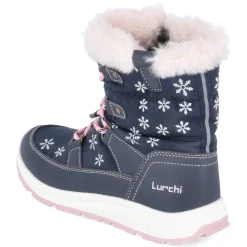 Winterstiefeletten ALBY TEX - navy-rose