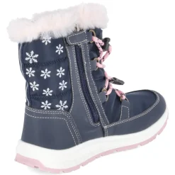 Winterstiefeletten ALBY TEX - navy-rose