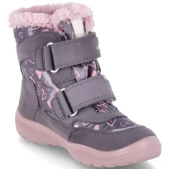 Winterstiefeletten CRYSTA - LILA/ROSA