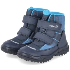 Winterstiefeletten HUSKY - BLAU/TÜRKIS