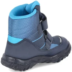 Winterstiefeletten HUSKY - BLAU/TÜRKIS