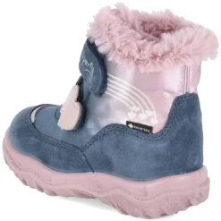 Winterstiefeletten HUSKY - blau/rosa