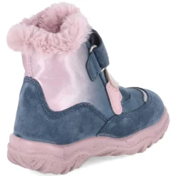 Winterstiefeletten HUSKY - blau/rosa