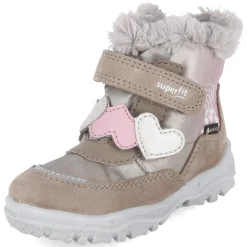 Winterstiefeletten HUSKY - beige/rosa