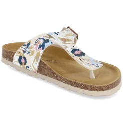 Zehentrenner - Beige Multi