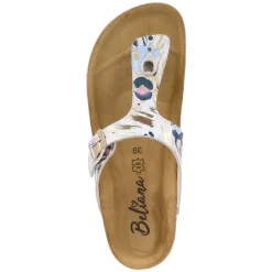 Zehentrenner - Beige Multi