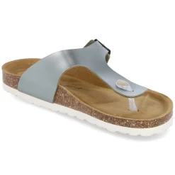 Zehentrenner - Olive Metallic