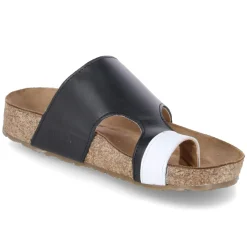 Zehentrenner ANKA - schwarz/weiß